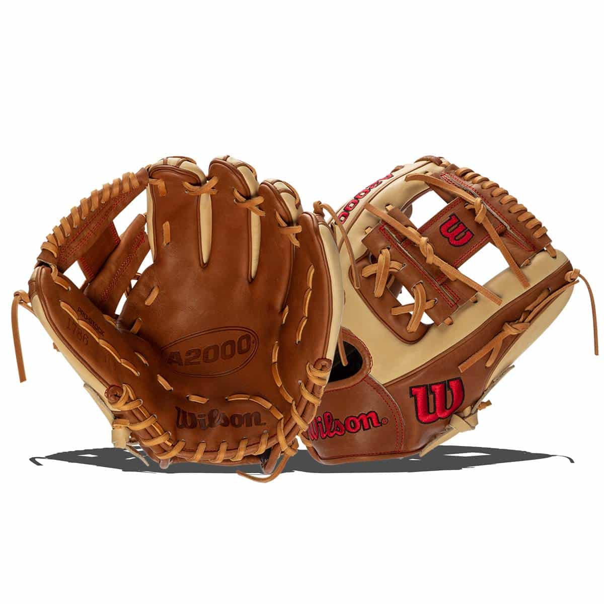 Wilson A2000 1786 Baseball Glove Custom Broken In Game Ready