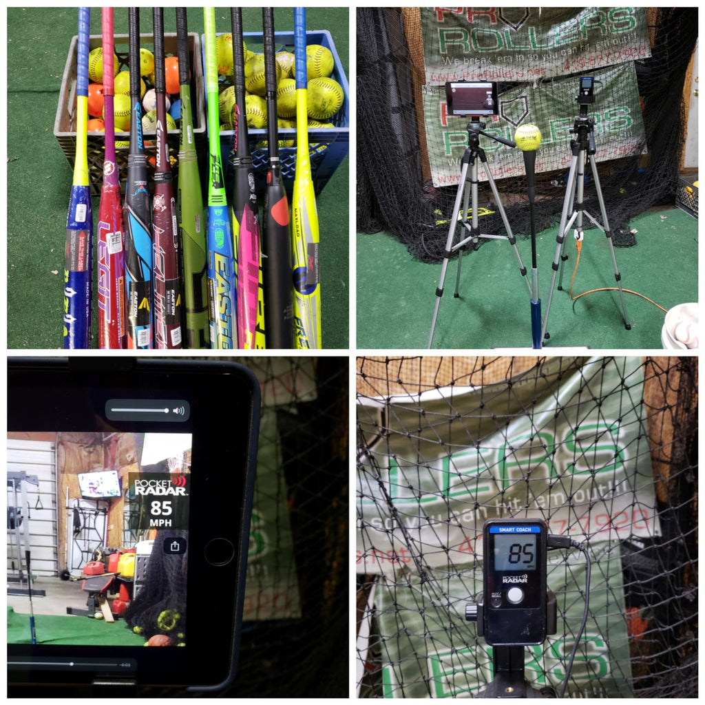 Bat Testing, Exit Velo, Compression Testing. ProRollers Is A Full Service Product Testing Bat Rolling Company