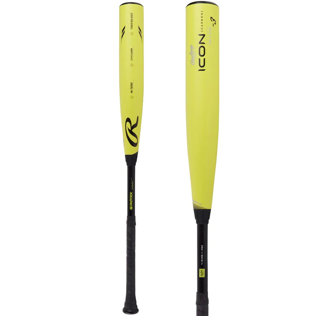 2024 Rawlings ICON Limited Edition Glowstick (3) BBCOR Baseball Bat