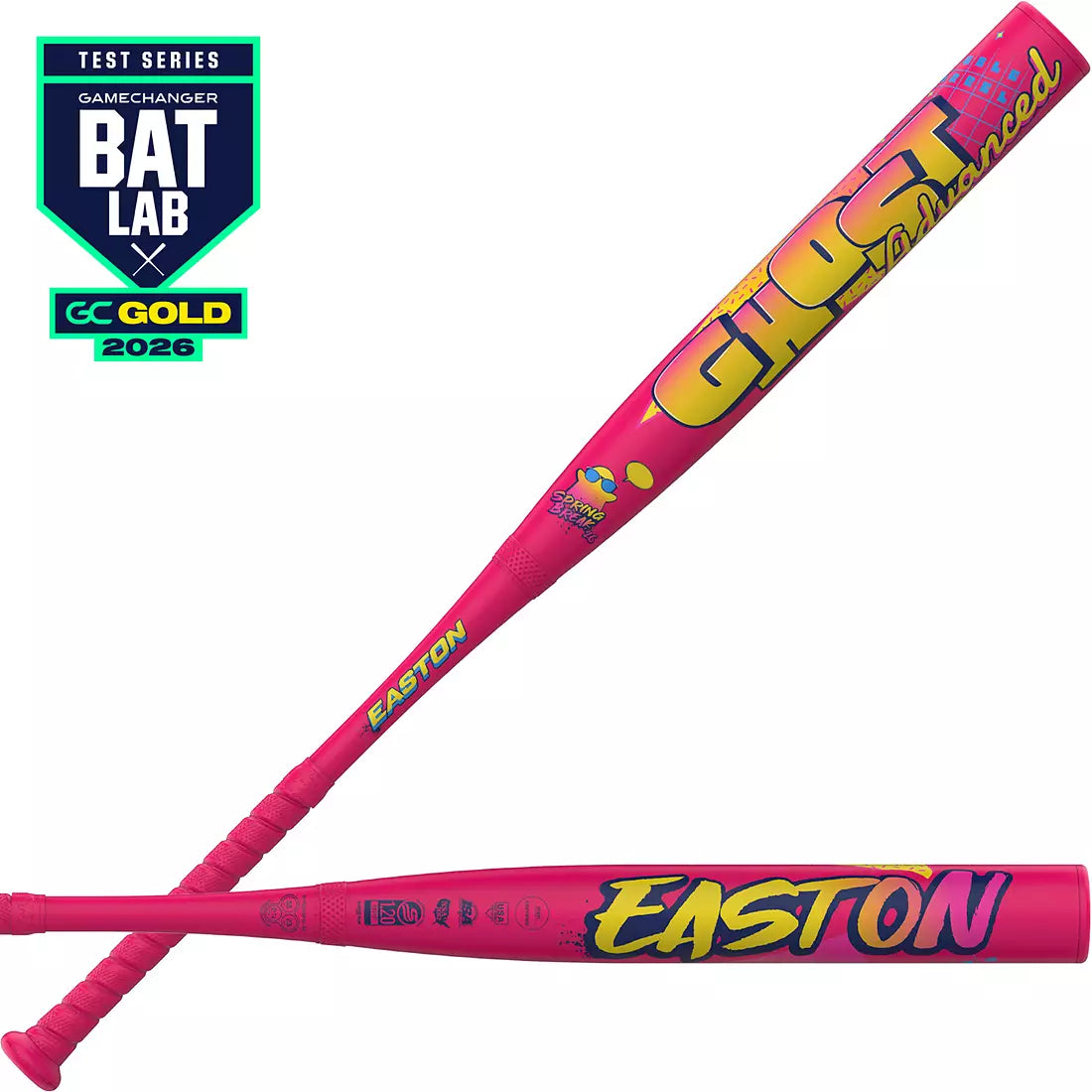 2026 Easton Ghost Advanced -10 PINK Spring Break Fastpitch Bat EFP6GHS ...
